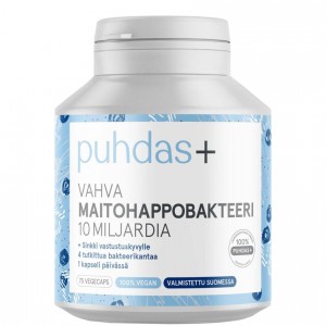 Молочнокислые бактерии Puhdas+ Vahva Maitohappobakteeri  75 шт