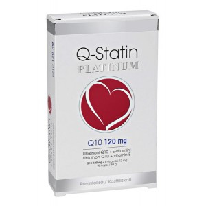 Витамин Q10 с убихиноном Q-Statin Platinum 120 шт