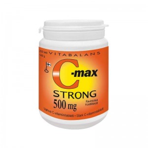 Витамин С Vitabalans C-max Strong 500 mg 200 шт