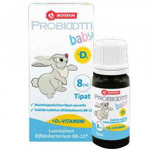 Пробиотики + Д Probiotti Baby+ D3 8 мл