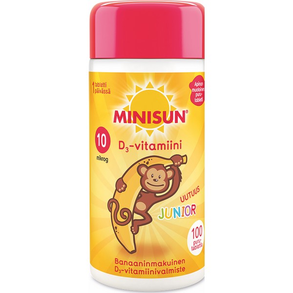 Витамин Д Minisun D3 10 mkg  100 шт.