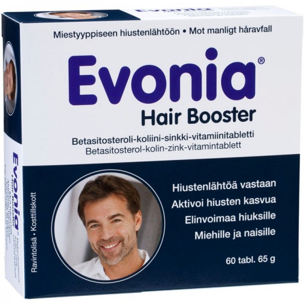 Витамины для мужских волос Evonia Hair Booster 60 шт